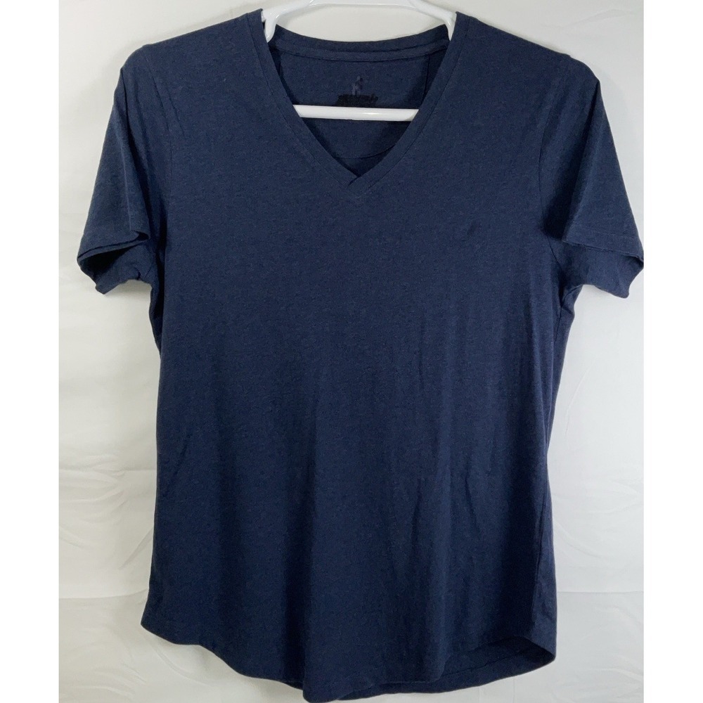 NWOT Women Johnnie-O Merediths Short Sleeve 100% Cottonâ T-Shirt Navy Blue - M